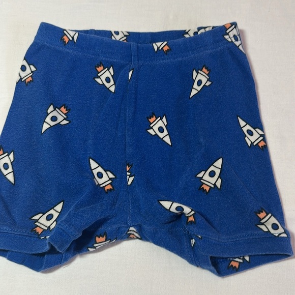 GAP - Blue Rocket Print Kids Pajamas - Picture 4 of 5